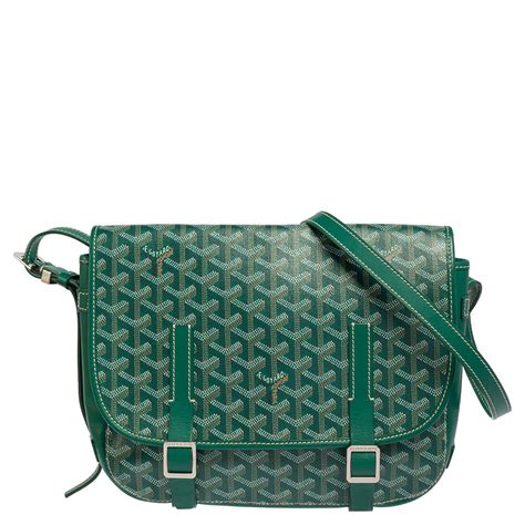 goyard green belvedere|Goyard belvedere mm bag price.